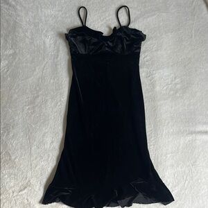 Elegant Black Slip Dress
